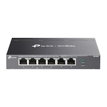 Tp-Link DS106P 4 Port 10-100 Poe+ 2 Port 10-100 Mbps Uplink Çelik Kasa Rack Mount Switch