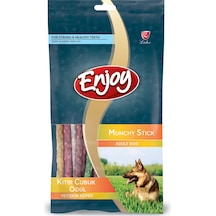 Enjoy Munchy Renkli Burgu Stick Köpek Ödül Maması 14 Cm 6-7 Gr 100 Lü