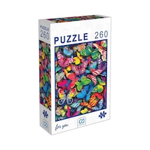 Ca Puzzle 260 Parça Kelebekler