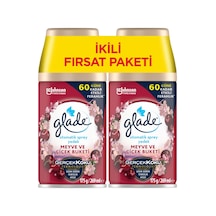 Otomatik Sprey Yedek, 2'li Paket, Meyve Ve Çiçek Buketi, 269ml 2 Yedek