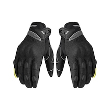 Bsddp Rh-a0131 Motosiklet Eldiveni: Kaymaz, Çarpma Koruma, Dokunmatik Ekran, Yansıtıcı Çizgili, Kolluk Kordonlu Siyah Xl