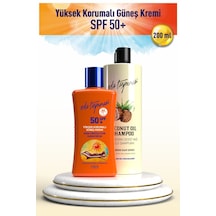 Eda Taşpınar Yüksek Korumalı Güneş Kremi SPF50+ (200ml) - Lavanta Body Milk 400ml