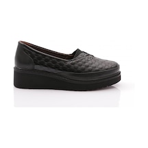 Dgn 30540 Kadin Comfort Ayakkabi 30157-692-R10624 Siyah