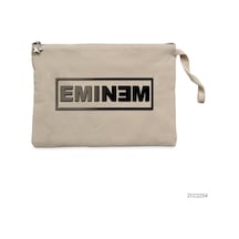 Zepplin Giyim Eminem Logo Clutch Astarlı Cüzdan / El Çantası