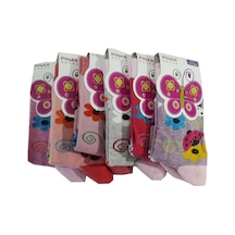 Bhr Kids Kız Çocuk Baskılı Uzun Soket Çorap Renkli 6'lı 001 Bhr Kids Kız Çocuk Baskılı Uzun Soket Çorap Renkli 6'lı 001