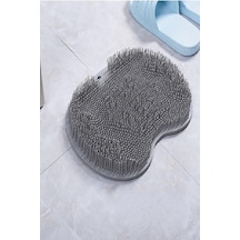 Silikon Banyo Duş Ayak Matı Sırt Masaj Kesesi Karışık