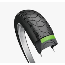 Bike Sky Obor 20x4.00 Escort 3mm Zırhlı Fat Bike Bisiklet Lastik Seti İç Dış Lastik
