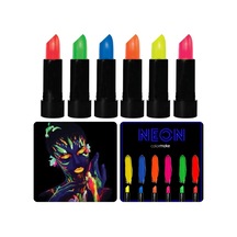 Neon Parlayan 6'lı Glow Uv Boya Seti Makyaj İçin Diğer