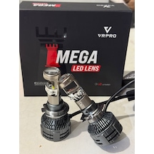 Yenilzd H7mercekli Mega Led Zenon 75w Güç 20.000lümen Garantili V
