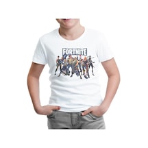 Lord Tshirt Fortnite - Dream Team Beyaz Çocuk Tshirt