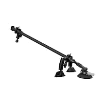 Movmax Adjustable Telescopıc Rod For Car Mountıng 86-136cm/2.8ft-4.4ft 86-0096 Siyah