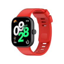 Newface Xiaomi Redmi Watch 4 Klasik Kordon - Kırmızı Açık Mor