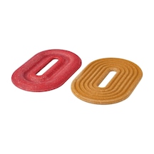 Ikea Eldstjärt 2'li Nihale 26 X 16 Cm Sarı Kırmızı Çok Renkli