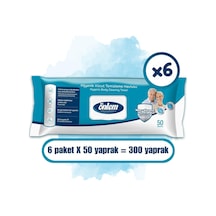 Önlem Vücut Temizleme Havlusu 50 X 6 Adet Standart