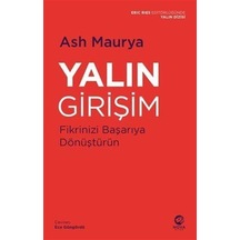 Yalın Girişim: Fikrinizi Başarıya Dönüştürün - Ash Maurya - Nova Kitap