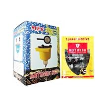 Artemia Çıkartma Seti Kepçeli  - 1 Adet Rotifish Artemia Mix 18 G