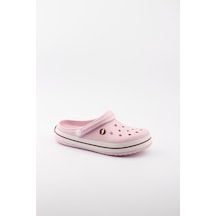 Akınalbella Kadın Sandalet / Terlik Tozpembe-beyaz