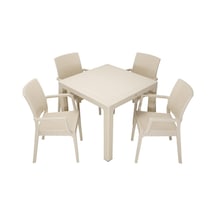 Mandella Elit Rattan 90x90 Elit Koltuk Masa Takımı Çölbeji Diğer
