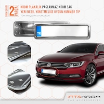 intakrom Volkswagen Passat B8 Krom Plakalık - Hummer Tip 2 Adet