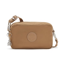 Kipling KIPLING Milda Küçük Boy Omuz Çantası KAHVERENGİ SOFT ALMOND