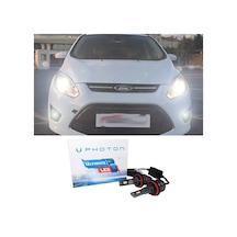 Ford C-max Led Xenon Kısa Far Ampulü H7 Ultimate 9500 Lumens Yeni Seri Beyaz 2003-2010