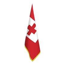 Tonga Bayrağı -ofis-makam-toplantı Odaları - Saçaklı Makam Bayrağı 1