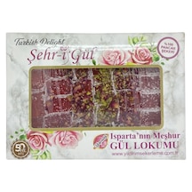 Şehr-i Gül 450 Gr. Yapraklı Gül Lokumu