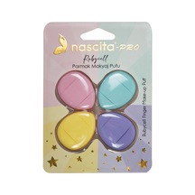 Nascita Rubycell Parmak Makyaj Süngeri - Mini Puf Kapatıcı Pudra