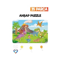 Ahşap Çocuk Puzzle 35 Parça-15
