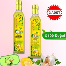 Hanzade Bitkisel Limon Sarımsak Maydanoz Kürü 2 x 500 ML
