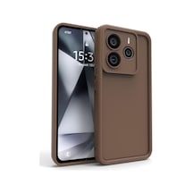 Xiaomi Redmi Note 14 Kılıf Lansman Kamera Korumalı Çıkıntılı Kenarlı Yumuşak Renkli Silikon