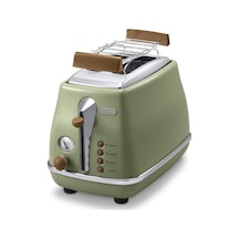 Delonghi Icona Vintage İki Dilim Ekmek Kızartma Makinesi CTOV 2103.GR