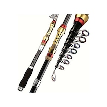 1 Adet Premium %99 Karbon Fiber Teleskopik Olta 2,4m