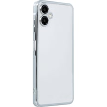 Galaxy A06 Kılıf Razer Lensli Silikon - Gümüş