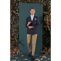 Efor C 654 Slim Fit Lacivert Spor Ceket Lacivert