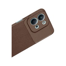Durukar Redmi 15c 5g Auto Focus Karbon Kapak - Kahverengi