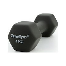 Zerogym Neopren Kaplı İçi Demir Dambıl 4 Kg Gri 1 Adet