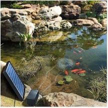 Pazly 10v 6w Güneş Su Oksijen Pompası - Kamp Balıkçılık Akvaryum İçin Uzun Kalma Hava Pompası