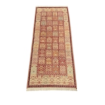El Dokuma İpek Sumak Kilim 81x185 Yolluk Kilim