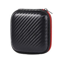 Fonken Kulaklık Tel Düzenleyici Kutusu Mini Saklama Kutusu Eva Taşınabilir Saklama Çantası Kutusu Kulaklık Hafıza Kartı Kablosu Gadget