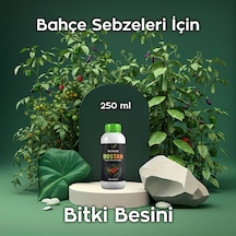 Bostan 250 Ml Bahçe Sebzeleri Ve Hobi Bahçeciliği İçin Doğal Lezzet Ve Yüksek Verim 250 ML