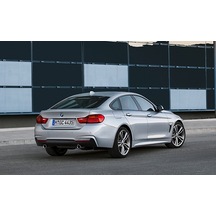 Bmw F36 Kasa 4 Kapı için Bagaj Havuzu Kokusuz Kaucuk 3d