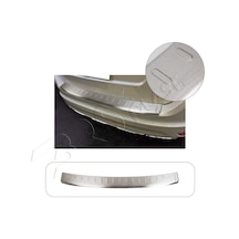 Volvo Xc60 Uyumlu 2014-2017 Krom Arka Tampon Üstü Koruma Paslanmaz Çelik Matt
