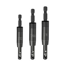 1/4 İnç Altıgen Şaftlı Matkap İçin Kendiliğinden Merkezleme Matkap Ucu Seti