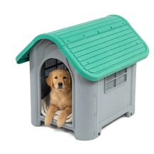 Missidea Brave Paws Plastik Köpek Kulübesi 85x71x66 Cm Yeşil