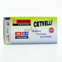 Mıkro Cetvelli Min 2B 75 MM 0.7 MM - 24 Adet