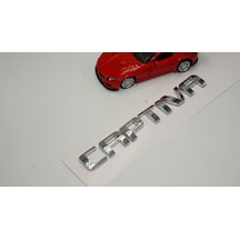 Chevrolet Captiva Bagaj 3M 3D Krom ABS Logo Amblem