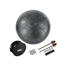 Midex Td-88sl Çelik Dil Davul Handpan 8 İnç 8 Ton Steel Tongue Drum Full Set