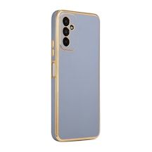 Galaxy Uyumlu M13 Kılıf Tchs Bark Kapak - Mavi Mavi
