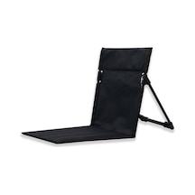 Siyah Açık Katlanır Sandalye Taşınabilir Ultra Hafif Katlanır Tabure Balıkçılık Kamp Sandalyesi Siyah